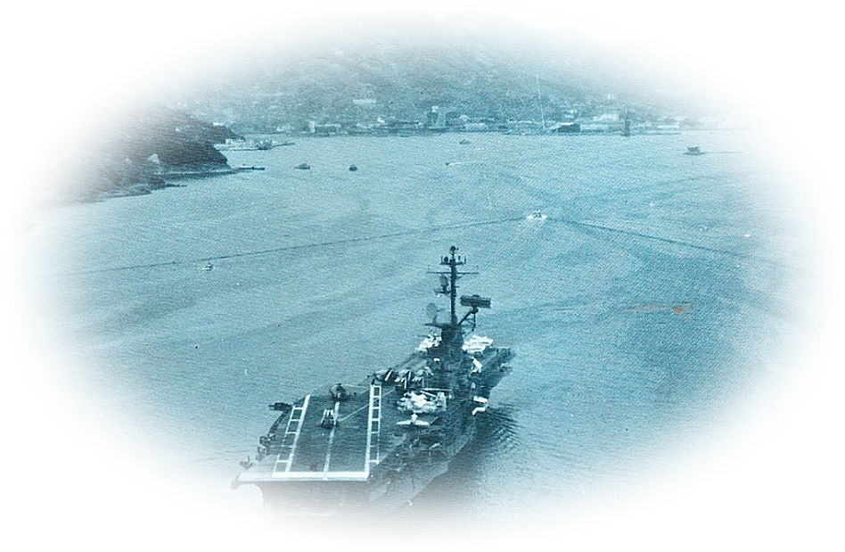 USS Yorktown in Sasebo