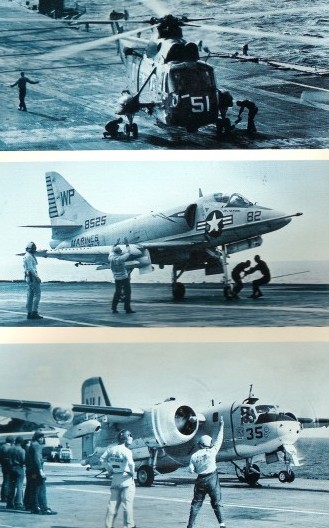 USS Yorktown in the South China Sea 1964