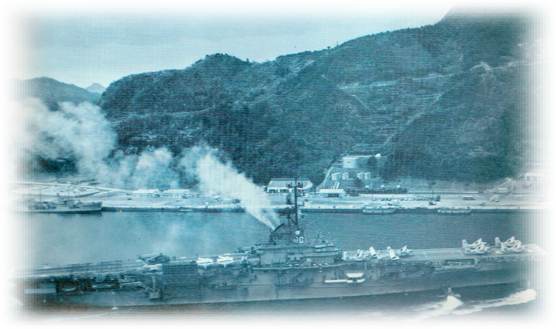 Yorktown in Sasebo