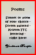 Poem Plastron