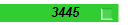 3445
